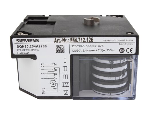 Riello SQN90.204A2799 servo, art: 3014161